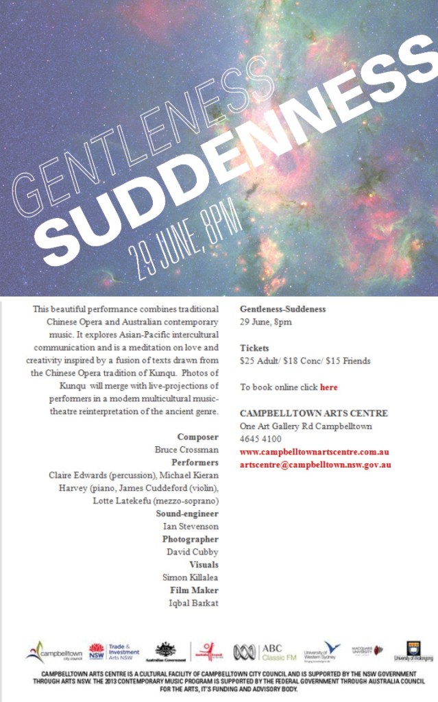Campbelltown Arts Centre E-flyer 2013