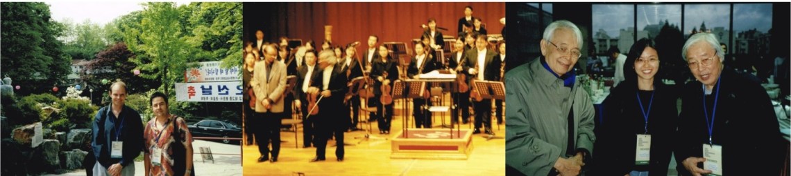 Bruce Crossman, Andrian Pertout, Korean Symphony Orchestra, Jose Maceda, Doming Lam