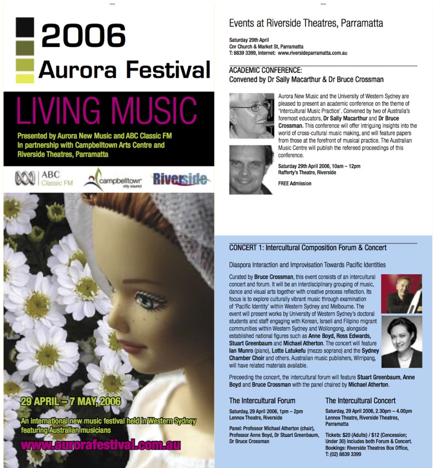 Aurora 06 conference concert