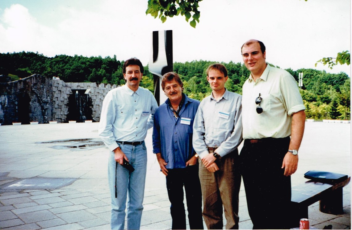 Brenton Broadstock, Peter Sculthorpe, Bruce Crossman and Ian Shanahan, Art Park, Sapporo, 1990 